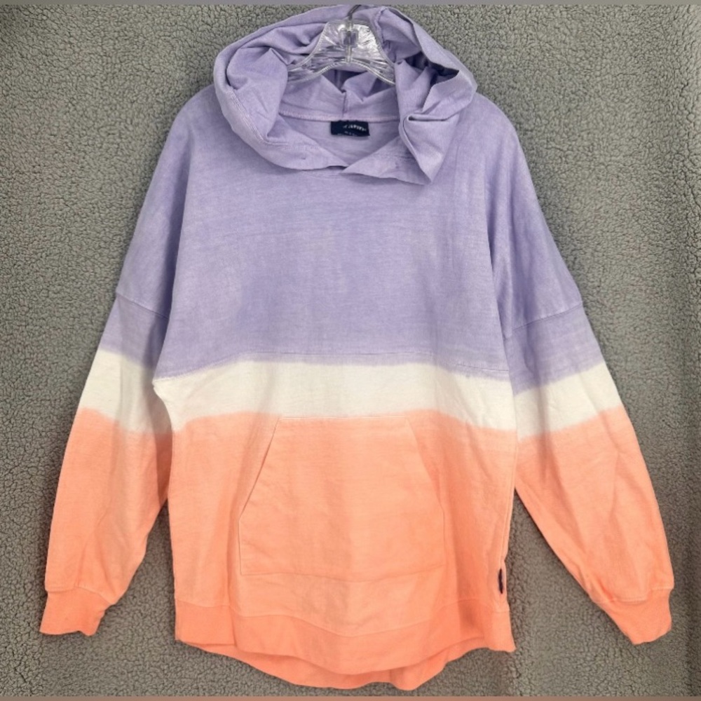 Spirit Jersey | Hooded Pullover Ombre | (Lavender, Coral, White) Unisex - NWOT